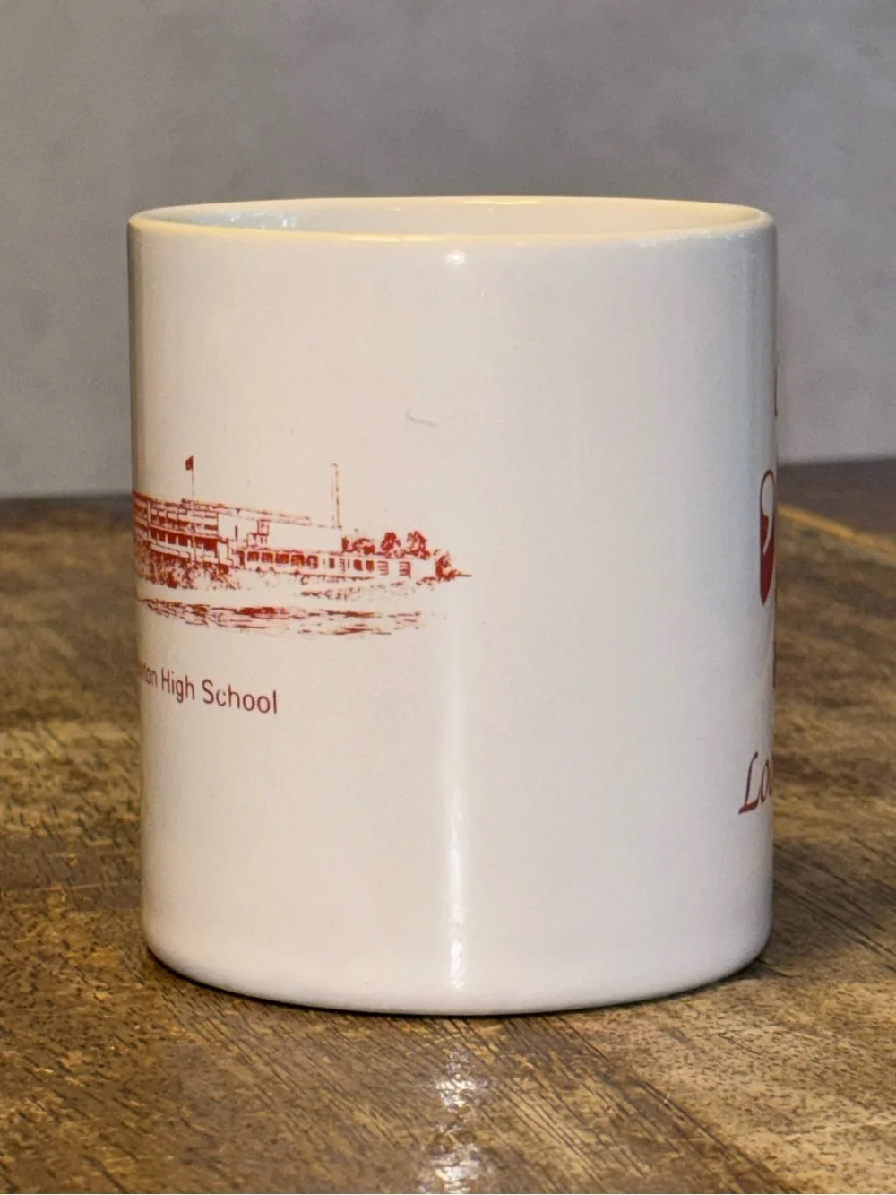 Newton High School Class of 1954 reunion/alumni commemorative coffee mug